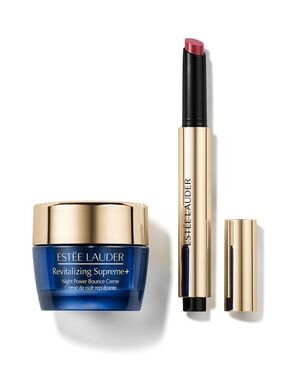 Estee Lauder Night Moisturizer & Lipstick Duo New
